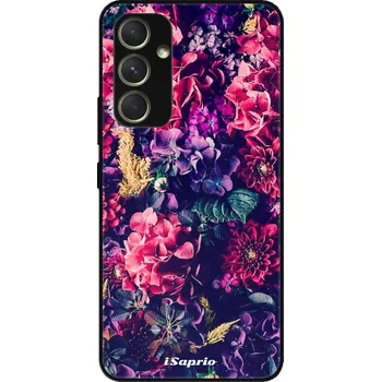 Pouzdro na mobilní telefon Lesklé pouzdro iSaprio pro Samsung Galaxy A54 5G - Flowers 10 (Lesklé pouzdro, kryt, obal iSaprio Exclusive na mobil Samsung Galaxy A54 5G s motivem Flowers 10 - elegantní skleněný vzhled, skvělá ochrana mobilu a luxusní styl, vyrobeno v Česku)