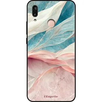 Pouzdro na mobilní telefon Lesklé pouzdro iSaprio pro Huawei P20 Lite - Pink and Blue (Lesklé pouzdro, kryt, obal iSaprio Exclusive na mobil Huawei P20 Lite s motivem Pink and Blue - elegantní skleněný vzhled, skvělá ochrana mobilu a luxusní styl, vyrobeno v Česku)