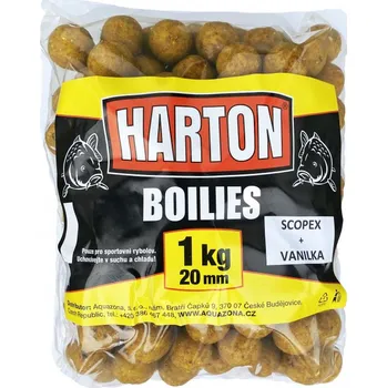 Boilies Harton Boillies 20mm / 1kg Scopex + vanilka