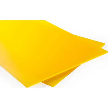 Plexisklo Plexisklo žluté satinované 6 mm PLEXIGLAS® Satinice 2 x 1,5 m