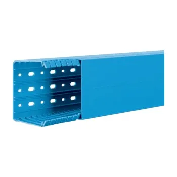 kabelová chránička Kanál TEHALIT BA7 80x100 s víkem modrý BA780100BL