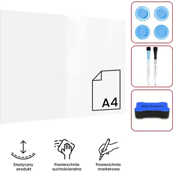 Allboards magnetická folie A4,NMA4