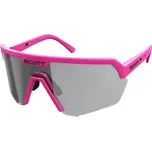 Brýle SCOTT SPORT SHIELD acid pink grey/ light sensitive / zatmavovací sklo