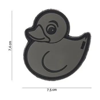 Nášivka Gumová nášivka 101 Inc Duck - šedá