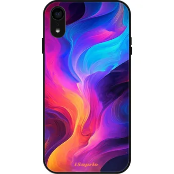Pouzdro na mobilní telefon Lesklé pouzdro iSaprio pro Apple iPhone XR - Abstract Wave 01 (Lesklé pouzdro, kryt, obal iSaprio Exclusive na mobil Apple iPhone XR s motivem Abstract Wave 01 - elegantní skleněný vzhled, skvělá ochrana mobilu a luxusní styl, vyrobeno v Česku)