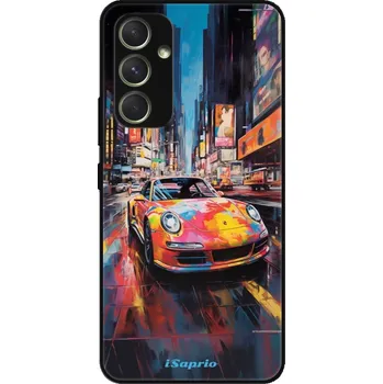 Pouzdro na mobilní telefon Lesklé pouzdro iSaprio pro Samsung Galaxy A54 5G - Abstract Porsche (Lesklé pouzdro, kryt, obal iSaprio Exclusive na mobil Samsung Galaxy A54 5G s motivem Abstract Porsche - elegantní skleněný vzhled, skvělá ochrana mobilu a luxusní styl, vyrobeno v Česku