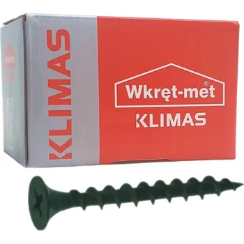 Vrut Klimas Wkret-Met 4,2x70mm - 250ks - Vruty fosfátové sádrokarton / dřevo