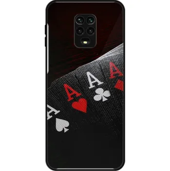 Pouzdro na mobilní telefon Lesklé pouzdro iSaprio pro Xiaomi Redmi Note 9 Pro / Note 9S - Poker (Lesklé pouzdro, kryt, obal iSaprio Exclusive na mobil Xiaomi Redmi Note 9 Pro / Note 9S s motivem Poker - elegantní skleněný vzhled, skvělá ochrana mobilu a luxusní styl, vyrobeno v Čes