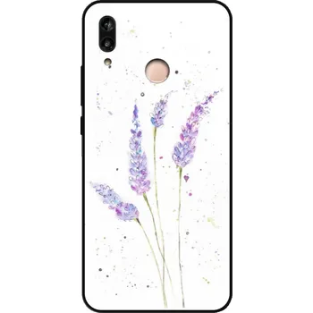 Pouzdro na mobilní telefon Lesklé pouzdro iSaprio pro Huawei P20 Lite - Lavender (Lesklé pouzdro, kryt, obal iSaprio Exclusive na mobil Huawei P20 Lite s motivem Lavender - elegantní skleněný vzhled, skvělá ochrana mobilu a luxusní styl, vyrobeno v Česku)