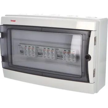 modulární přístroj a rozvaděč FAMATEL fr017L - Fotovoltaická rozvodnice SolarBOX pro 3 stringy IP65, DC, Un=1000V, fr017L