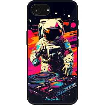 Pouzdro na mobilní telefon Lesklé pouzdro iSaprio pro Apple iPhone 16e - Astronaut DJ (Lesklé pouzdro, kryt, obal iSaprio Exclusive na mobil Apple iPhone 16e s motivem Astronaut DJ - elegantní skleněný vzhled, skvělá ochrana mobilu a luxusní styl, vyrobeno v Česku)