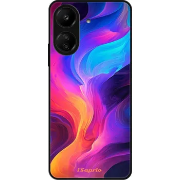 Pouzdro na mobilní telefon Lesklé pouzdro iSaprio pro Xiaomi Redmi 13C - Abstract Wave 01 (Lesklé pouzdro, kryt, obal iSaprio Exclusive na mobil Xiaomi Redmi 13C s motivem Abstract Wave 01 - elegantní skleněný vzhled, skvělá ochrana mobilu a luxusní styl, vyrobeno v Česku)