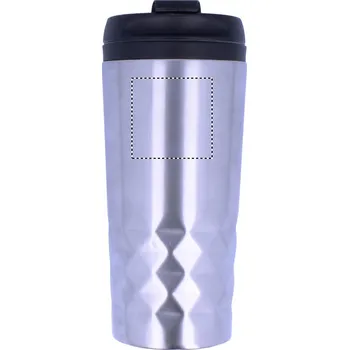 Termohrnek Dvoustěnný cestovní hrnek Laserové gravírování (max. 1 barva, 40x40mm) 1 barva 5 FRONT