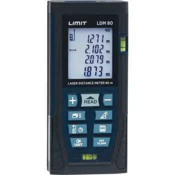 Vodováha LASEROVY DALKOMER LIMIT LDM 80 M