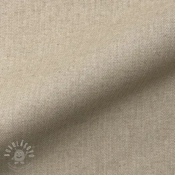 Dekorační látka DOBBY Zigzag linen