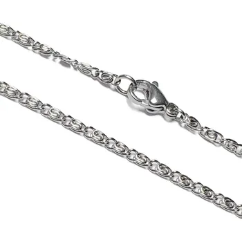 Náhrdelník Řetízek z chirurgické oceli Neo Valentino 2-3.5mm / 40-90cm - Průměr ø 2 mm, Délka 40 cm