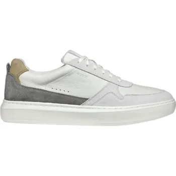 Pánská obuv Pánská volnočasová obuv Geox U DEIVEN 42 Bílá, Tmavě šedá, Khaki