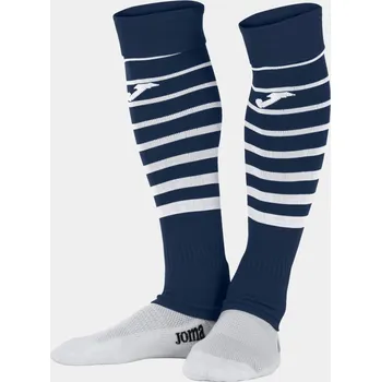 Štulpny JOMA PREMIER II STULPNY BEZ PONOŽKY PROFI - Tmavě modrá, Bílá - velikost 35-38 eur