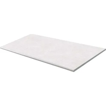 Dlažba Rako Betonico Outdoor DCHV6790 schodovka reliéfní 60x120 bílošedá rekt. 2 cm