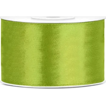 Balónek Stuha saténová ZELENÁ 38 mm x 25 m
