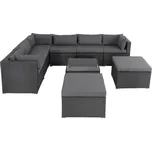 Zahradní ratanový set XXL 8 + 1