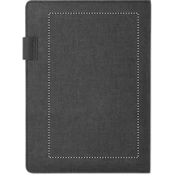 A4 desky s power bankou 5 BACK, 260x160mm Sítotiskový transfer, 1 barva