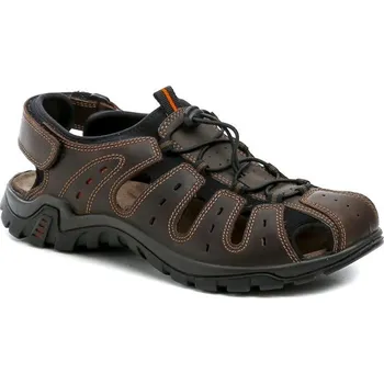 Pánské sandále IMAC I3255e41 tmavě hnědé pánské sandály EU 44 + DÁREK