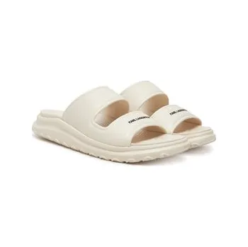 Dámské pantofle Nazouváky KARL LAGERFELD KL77005 Écru 42