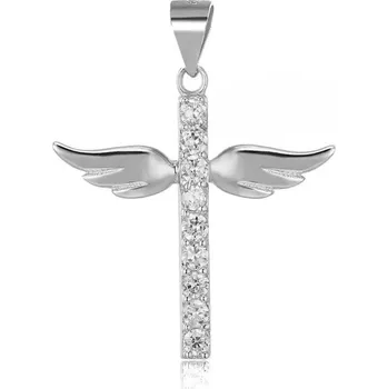 Přívěsek Olivie Stříbrný přívěsek ANDĚLSKÝ KŘÍŽEK 8489 Ag 925; ≤1,9 g.