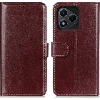 Pouzdro na mobilní telefon Horsy knížkové pouzdro na Honor 400 Lite - hnědé