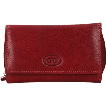 Peněženka Dámská kožená peněženka DD Anekta Debra - tmavě červená