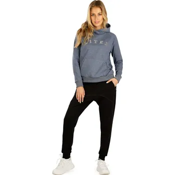 Dámské tepláky LITEX s nízkým sedem černé XL