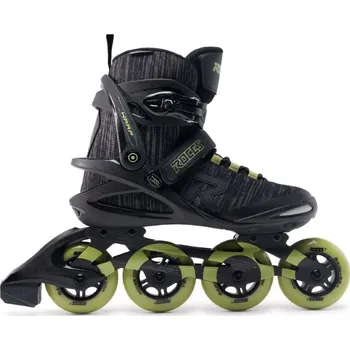 Kolečkové brusle Kolečkové brusle Roces Warp Thread Tif Black Green, 7.5, 41.5, 4x, 84 Roces