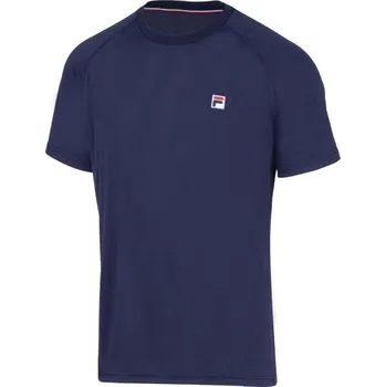 Pánské triko Fila HOLGER S Tmavě modrá, Bílá, Červená