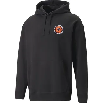 Pánská mikina Pánská Mikina PUMA DOWNTOWN GRAPHIC HOODIE 53918201 – Černá XXL