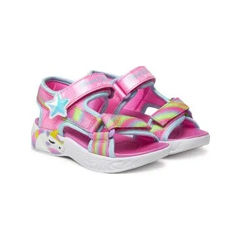 Dámské sandále Sandály Skechers Unicorn Dreams Sandal-Dreamy Unicorns 303107L/PKMT Růžová 36