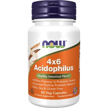Now Foods 4x6 Acidophilus (60 Veg Kapsla)