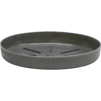 Květináč Miska pod květináč Loft 140x22 mm šedá