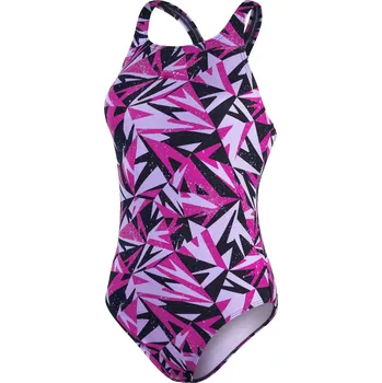 Dámské plavky Dámské Jednodílné plavky SPEEDO HYPERBOOM ALV MDLT AF 8-1219914441 – Tmavě modrá 40