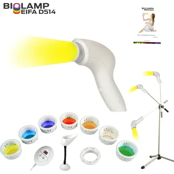 Lampa pro světelnou terapii Biolampa Eifa D514 + 7 barevných filtrů + velký stojan