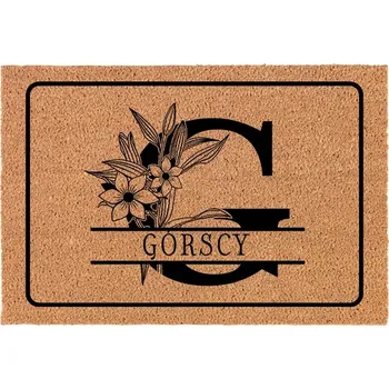 Rohožka Kokosová rohožka hotová 40 x 60 cm