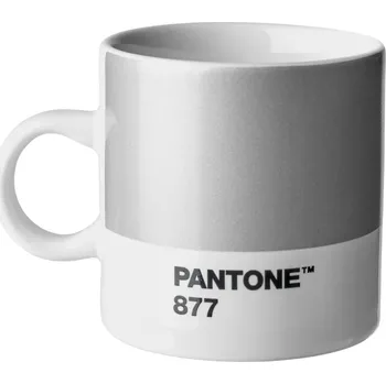 Copenhagen Design, Hrnek na espresso Pantone 120 ml stříbrný - Formadore