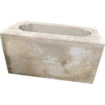 plotová tvarovka Tvárnice plotová BEST MURO I sand 200×400×200 mm