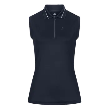 Pánské tričko Waldhausen ELT Jezdecké tričko bez rukávů POLO Paris Barva: Tmavě modrá, Velikost: XL