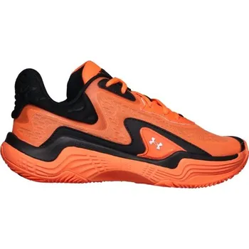 Pánské tenisky Pánské basketbalové boty Under Armour SPAWN 7 7.5 Oranžová, Černá