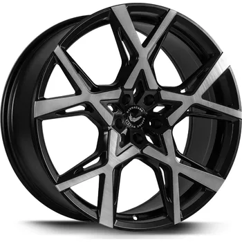 Alu kolo Barracuda PROJECT X černá broušená 10×22" 5×112 ET 45 RCPROX100245R/BBS22024