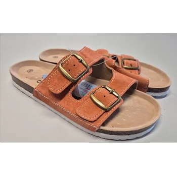 Pánské pantofle Pantofle FUSBET korkové oranžové YG820 39 oranžové