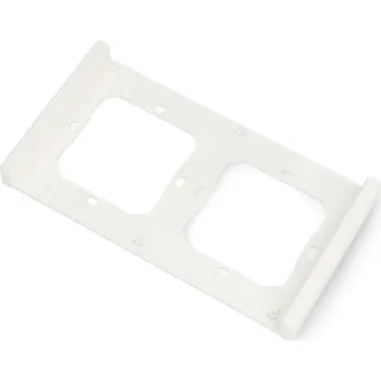 vypínač Sonoff M5-2C-80-FW - rámeček pro nástěnný vypínač M5-80 - dvojitý - bílý