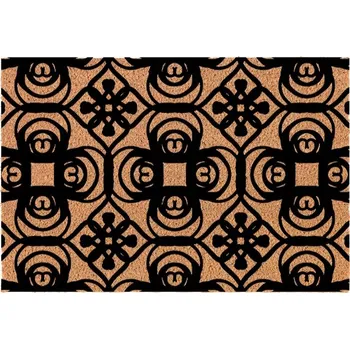 Rohožka KOKOSOVÁ ROHOŽKA PŘED DVEŘE 40X60 cm TRWAŁĄ ANTYPOŚLIZGOWA HIT VZOR