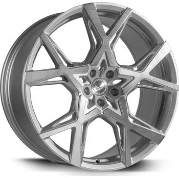 Alu kolo Barracuda PROJECT X stříbrná / broušená 10×22" 5×112 ET 45 RCPROX100245R/SBS22024